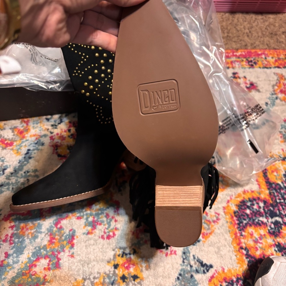 Dingo | STAR POWER SUEDE LEATHER BOOTIE - Picture 9 of 11